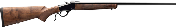 Winchester Repeating Arms 534293289 Model 1885 Low Wall Hunter 6.5 Creedmoor 1rd 24" Polished Blued Octagon Barrel, Drilled & Tapped Steel Receiver, Grade III/IV Walnut Fixed w/Pistol Grip Stock