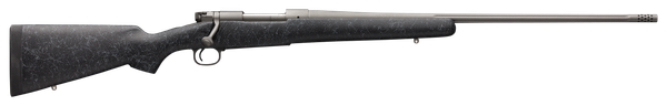 Winchester Guns 535238220 Model 70 Extreme 308 Win Caliber with 5+1 Capacity, 22" Barrel, Tungsten Gray Cerakote Metal Finish & Textured Charcoal Gray Fixed Bell & Carlson Stock Right Hand (Full Size)