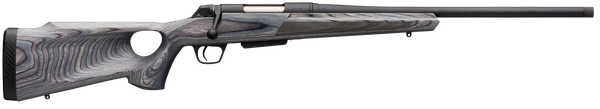 Winchester Guns 535727212 XPR Thumbhole Varmint SR 243 Win 3+1 Cap 24" TB Blued Perma-Cote Rec Matte Black Laminate Fixed Thumbhole Stock Right Hand with MOA Trigger System (Full Size) No Sights