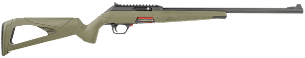 Winchester Repeating Arms 521139102 Wildcat  Full Size 22 LR 10+1 18" Matte Blued Sporter Barrel, Picatinny Rail Matte Black Polymer Receiver, OD Green Skeletonized Synthetic Stock, Ambidextrous