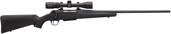 Winchester Guns 535705212 XPR Scope Combo 243 Win 3+1 Cap 22" Blued Perma-Cote Rec/Barrel Matte Black Stock Right Hand with MOA Trigger System (Full Size) Includes Vortex Crossfire II 3-9x40mm Scope