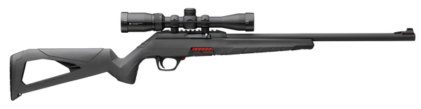 Winchester Repeating Arms 521155102 Wildcat w/Optic Full Size 22 LR 10+1 18" Matte Black Sporter Barrel, Picatinny Rail Matte Black Polymer Receiver, Gray Synthetic Thumbhole w/Picatinny Rail Stock, V