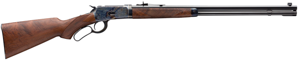 Winchester Repeating Arms 534283141 Model 1892 Deluxe Takedown Full Size 45 Colt (LC) 11+1 24" Polished Blued Octagon Barrel, Color Case Hardened Steel Receiver, Grade V/VI Walnut Fixed Stock
