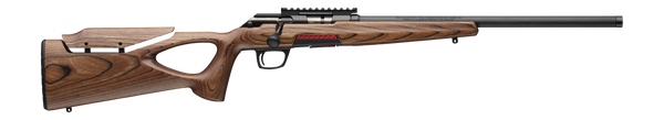Winchester Repeating Arms 525228204 Xpert Target 22 WMR 9+1 18" Matte Black Threaded Barrel, Matte Black Steel Receiver w/Picatinny Rail, Brown Thumbhole w/Adjustable Comb Laminate Stock