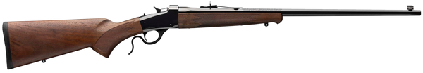 Winchester Repeating Arms 524100102 Model 1885 Low Wall Hunter Full Size 22 LR 1rd 24" Brushed Polish Blued Octagon Barrel, Brushed Polish Blued Drilled & Tapped Steel Receiver, Satin Walnut Fixed Sto