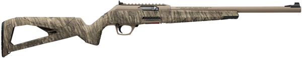 Winchester Repeating Arms 521163102 Wildcat  22 LR 10+1 18" Flat Dark Earth Perma-Cote Button-Rifled Barrel, Flat Dark Earth Picatinny Rail Polymer Receiver, Picatinny Rail Forend, Mossy Oak Bottomlan