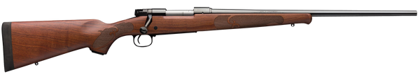 Winchester Guns 535200226 Model 70 Featherweight 270 Win 5+1 Cap 22" Brushed Polish Blued Rec/Barrel Satin Walnut Fixed with Feather Checkering Stock Right Hand with MOA Trigger System (Full Size)