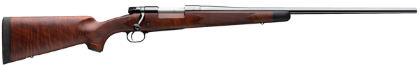 Winchester Repeating Arms 535203230 Model 70 Super Grade 7mm Rem Mag Caliber with 3+1 Capacity, 26" Barrel, High Polished Blued Metal Finish & Satin Fancy Walnut Stock Right Hand (Full Size)