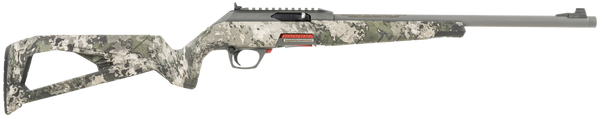Winchester Repeating Arms 521141102 Wildcat SR Full Size 22 LR 10+1 16.50" Gray Perma-Cote Threaded Sporter Barrel, Picatinny Rail Gray Perma-Cote Polymer Receiver, TrueTimber VSX Skeletonized Synthet