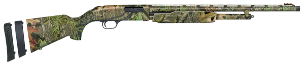 Mossberg 54157 500 Super Bantam Compact 20 Gauge Pump 3" 5+1 Overall Mossy Oak Obsession 22" Vent Rib Barrel, Steel Receiver & Adj LOP Mossy Oak Obsession Synthetic Stock, Right Hand, XF Turkey Choke