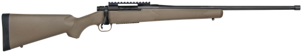 Mossberg 27875 Patriot Predator 6.5 Creedmoor Caliber with 5+1 Capacity, 22" Threaded/Fluted Barrel, Matte Blued Metal Finish & Flat Dark Earth Synthetic Stock Right Hand (Full Size)