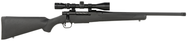 Mossberg 28212 Patriot  Full Size 400 Legend 4+1 20" Matte Blued Fluted Threaded Barrel, Drilled & Tapped Matte Blued Stainless Steel Receiver, Black Fixed Synthetic Stock 3-9x40mm Duplex, Right Hand