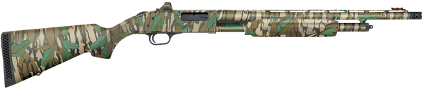 Mossberg 54342 500 Turkey 20 Gauge 5+1 3" 20", Mossy Oak Greenleaf, Optic Cut Rec, Synthetic Furniture, Fiber Optic Front Sight, X-Factor Ported Choke, Includes Holosun Red Dot