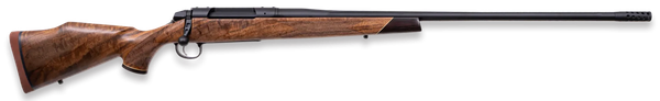 Weatherby 3WASD270NR6B 307 Adventure SD Full Size 270 Win 4+1 26" Graphite Black Cerakote Fluted Threaded Barrel, Graphite Black Cerakote Drilled & Tapped Stainless Steel Receiver, Fixed Walnut Stock