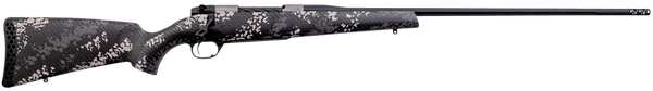 Weatherby MBT20N300WR8B Mark V Backcountry 2.0 Ti 300 Wthby Mag 3+1 26" Barrel, Graphite Black Cerakote Metal Finish, Black with Gray/White Sponge Accents Peak 44 Blacktooth Stock