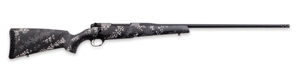 Weatherby MBT20N338WL6B Mark V Backcountry 2.0 Ti Full Size 338 WBY RPM 4+1 24" + 2" Graphite Black Cerakote Fluted Threaded Barrel, Titanium Drilled & Tapped Receiver, Fixed Peak 44 Blacktooth Carbon