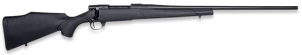 Weatherby VTX7MMPR4T Vanguard Obsidian Full Size 7mm PRC 3+1 24" Blued #2 Contour Threaded Barrel, Blued Drilled & Tapped Steel Receiver, Black Monte Carlo Synthetic Stock
