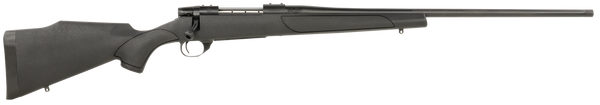 Weatherby VTX65PPR4T Vanguard Obsidian Full Size 6.5 PRC 3+1 24" Blued #2 Contour Threaded Barrel, Blued Drilled & Tapped Steel Receiver, Black Monte Carlo Synthetic Stock