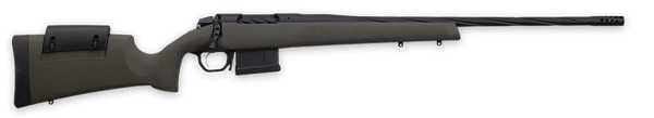 Weatherby 3WRXP65RWR6B 307 Range XP 6.5 Wthby RPM 5+1 24" Fluted Barrel, Black Barrel/Rec, OD Green Synthetic Stock with Adj. Cheek Rest, Accubrake Muzzle Brake, TriggerTech Trigger