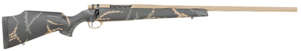 Weatherby MAM05N65CMR6B Mark V Accumark LTD 6.5 Creedmoor 4+1 22" Barrel, Burnt Bronze Cerakote Finish, Gray/Brown Accent Black Fixed Monte Carlo Stock