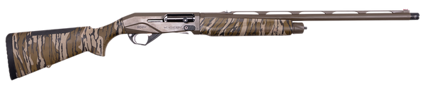 Weatherby XTB1224SMG Sorix Turkey Compact 12 Gauge Semi Auto 3.50" 2+1 24" Burnt Bronze Cerakote Vent Rib Barrel & Drilled & Tapped Receiver, Fixed Mossy Oak Bottomland Synthetic Stock, Ambidextrous