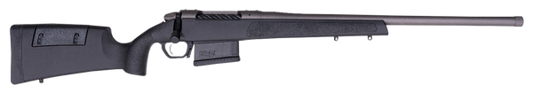 Weatherby 3WR04308NR0T 307 Range SF 308 Win 5+1 20" Tungsten Cerakote Heavy Threaded Barrel, Tungsten Cerakote Drilled & Tapped Steel Receiver, Adj Cheek Piece & LOP Black Synthetic Stock