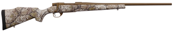 Weatherby VAP7MMRR4T Vanguard Badlands 7mm Rem Mag 3+1 24" Burnt Bronze Cerakote #2 Threaded Barrel, Drilled & Tapped Steel Receiver, Badlands Approach Camo Monte Carlo w/Raised Comb Synthetic Stock
