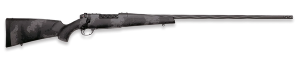 Weatherby MLW01N7MMRR8B Mark V Live Wild 7mm Rem 3+1 26" Gray Cerakote Fluted Threaded Barrel, Gray Cerakote Drilled & Tapped Steel Receiver, Fixed Black w/Gray Accents Polymer Stock, Right Hand