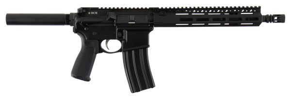 BCM 610850 RECCE-11 MCMR 5.56x45mm NATO 30+1 11.50" Government Profile Steel Barrel, Anodized 7075-T6 Aluminum Receiver, Hard Coat Anodized Buffer Tube Stock, Bravo Mod 3 Grip, Ambidextrous Safety