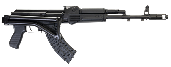 Arsenal SAM7SF-84E SAM7SF 84E 7.62x39mm 10+1 16.33" Black Steel Threaded Barrel, Black Forged & Milled Aluminum Receiver, Black Synthetic Folding Right Side Stock, Black Polymer Grip