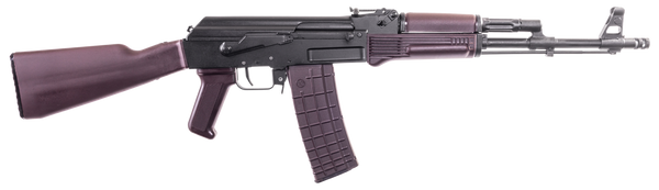 Arsenal SAM567PM SAM5  5.56x45mm NATO 30+1 16.30" Matte Black Steel Threaded Barrel, Matte Black Scope Rail Steel Receiver, Polymer Handguard, Fixed Plum Synthetic Stock & Polymer Grip