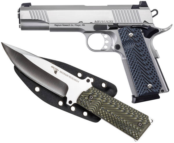 MAG DE1911G9SSK  1911 9MM G 5 W/KNF            BLK