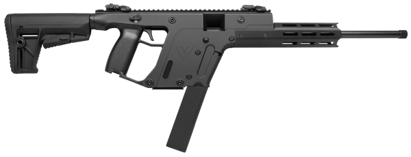 Kriss USA KV22CBL03 Vector CRB Gen2 Full Size 22 LR 30+1 16" Black Nitride Threaded Barrel, Black Picatinny Rail Aluminum Receiver, M-LOK Handguard, Black 6 Position Synthetic Stock, Black Polymer Gri