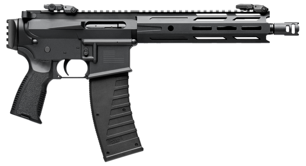Kriss USA DM22P26BL25 DMK22P  22 LR 25+1 10.50" Black Threaded Barrel, Matte Black Picatinny Rail Receiver, Picatinny Rail Rear, Black Polymer Grip