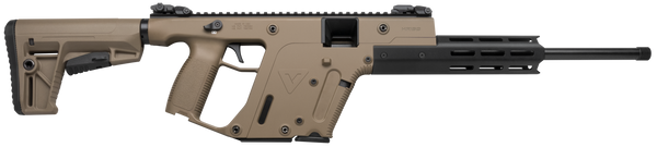 Kriss USA KV22CFD00 Vector CRB Gen2 Full Size 22 LR 10+1 16" Black Threaded Barrel, Flat Dark Earth Picatinny Rail Aluminum Receiver, M-LOK Handguard, Flat Dark Earth 6 Position Collapsible Synthetic