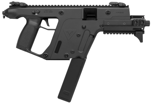 Kriss USA KV45PBL30 Vector Enhanced SDP Gen2 45 ACP 30+1 6.50" Black Nitride Threaded Barrel, Black Picatinny Rail, MK5M Modular Rail, Glock Magazine Compatible