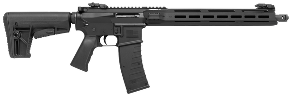 Kriss USA DM22CBL04 DMK22C  Full Size 22 LR 25+1 16.50" Black Nitride Threaded Barrel, Black Aluminum Receiver w/Picatinny Rail, ARCA Swiss Handguard, Black 6 Position Synthetic Stock, Black Polymer G