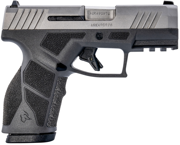 Taurus 1-GX2939G GX2  9mm Luger 13+1 3.37" Matte Stainless Steel Barrel, Matte Serrated Stainless Steel Slide, Matte Gray Polymer Frame w/Picatinny Rail, Polymer Grip