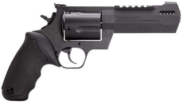 Taurus 2460051RH Raging Hunter  460 S&W Mag 5rd 5.12" Matte Black Barrel Matte Black Oxide Steel Cylinder & Frame Black Rubber with Integrated Cushion Insert Grip