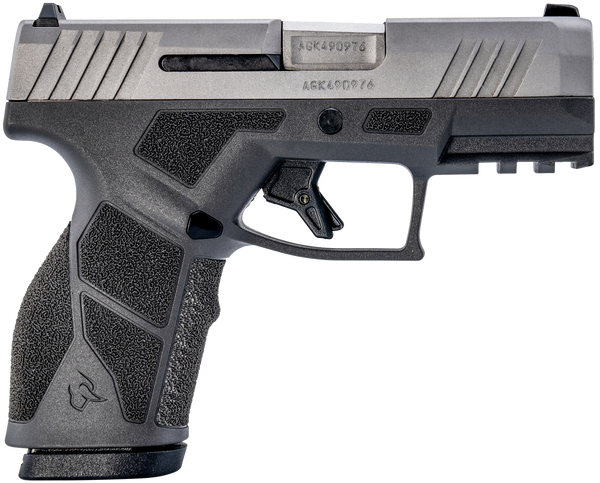 Taurus 1-GX2939G-10 GX2  9mm Luger 10+1 3.37" Matte Stainless Steel Barrel, Matte Serrated Stainless Steel Slide, Matte Gray Polymer Frame w/Picatinny Rail, Polymer Grip