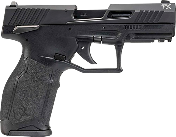 Taurus 1-2TX22341-10 TX22 Gen 2 Full Size Frame 22 LR 10+1 4.10" Matte Black Steel Barrel, Black Hard Coat Anodized Serrated Slide, Black Polymer Frame w/Picatinny Rail, Right Hand