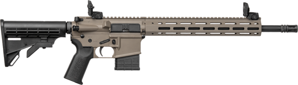 Tippmann Arms A101167 M4-22 Elite 22 LR 10+1 16" Black Parkerized Barrel, Flat Dark Earth DuraCote Aluminum Receiver w/Picatinny Rail, M-LOK Handguard, Black CAR15 Polymer Stock, Black Gen2 Grip, Righ