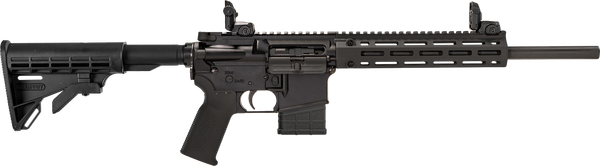 Tippmann Arms A101213 M4-22 LTE 22 LR 10+1 16" Black Parkerized Barrel, Matte Black Aluminum Receiver w/Picatinny Rail, M-LOK Handguard, Composite Forend, Black CAR15 Polymer Stock, Black Gen2 Grip, R