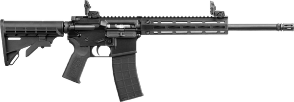 Tippmann Arms A101034 M4 Pro MSR 22 LR 25+1 16" Black Parkerized Threaded Barrel, Matte Black Aluminum Receiver w/Picatinny Rail, M-LOK Handguard, Black Adj CAR15 Polymer Stock, Black Gen2 Grip, Right