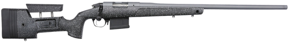 Bergara Rifles BPR20300MC Premier HMR Pro 300 Win Mag 5+1 26" Threaded Barrel Tactical Gray Cerakote, Black w/Gray Fleck Stock