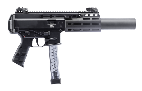 B&T Firearms BT36046USKIT APC9 SD Pro 9mm Luger 30+1 M-LOK Handguard, Black Anodized Aluminum Receiver w/Picatinny Rail, Black Polymer Grip, Ambidextrous