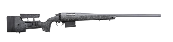 Bergara Rifles BPR20300PRCM Premier HMR Pro 300 PRC 5+1 26" Threaded Barrel, Tactical Gray Cerakote, Black with Gray Fleck Stock