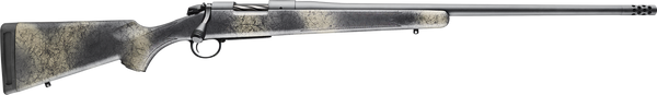Bergara Rifles B14S521 B-14 Wilderness Ridge 308 Win 4+1 20" Threaded, Sniper Gray Cerakote Barrel/Rec, SoftTouch Woodland Camo Synthetic Stock, Omni Muzzle Brake