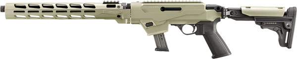 RUGER PC CARBINE 9MM 17-SHOT DESERT VERDE CERAKOTE THREADED