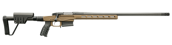 Bergara Rifles BPR3722CM Premier MgLite Full Size 22 Creedmoor 5+1 20" Carbon Fiber CURE Carbon Fiber Barrel, Graphite Black Cerakote Steel Receiver, Flat Dark Earth XLR  Folding Chassis